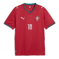 Portugal Pedro Neto #18 Hemmatröja VM 2026 Kortärmad